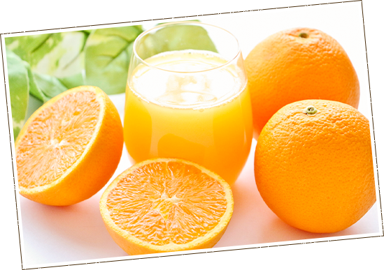 数種類の柑橘と無添加100%のストレートジュース
